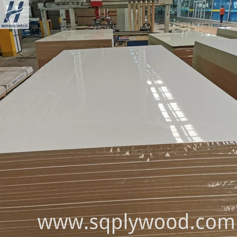 High Quality 18mm High Glossy/Super Matt UV Painted MDF